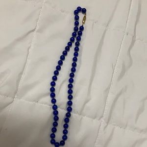 Blue lapis necklace